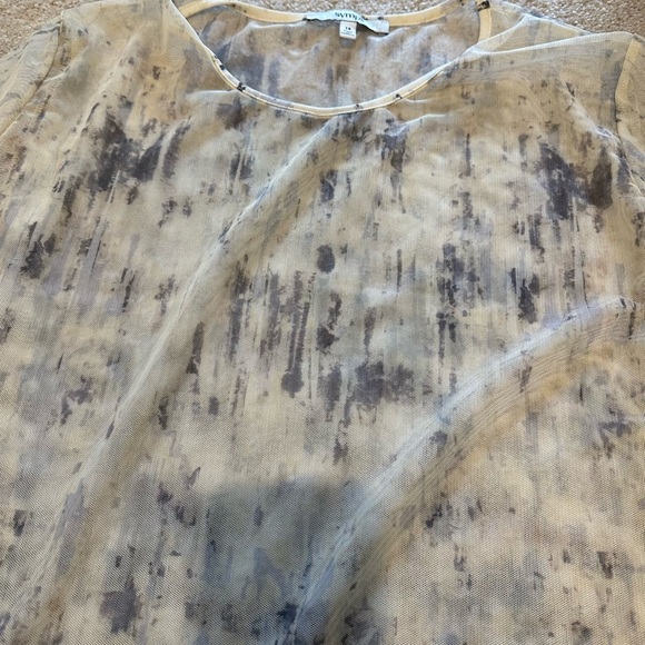 SYMPLI Go To Classic Top In Camo Illuminate size 18 NWT - Picture 5 of 6